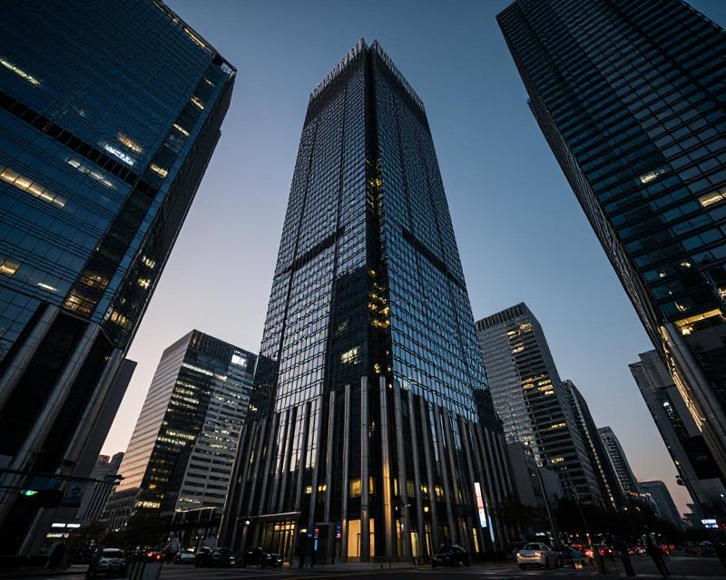 Financial District at Twilight