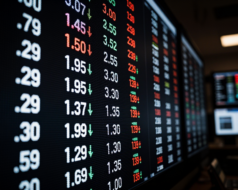 Stock Market Decline Visual