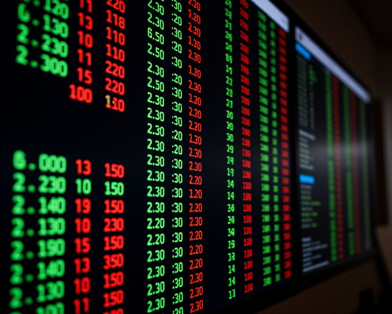 Financial Market Ticker