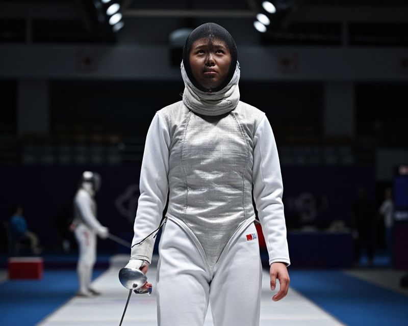 Fencing Victory Moment