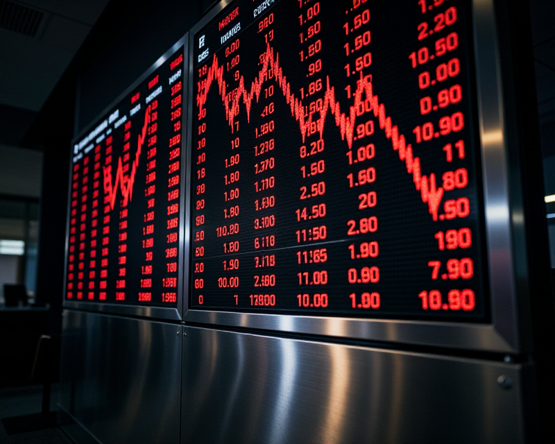 Economic Tension and Market Decline