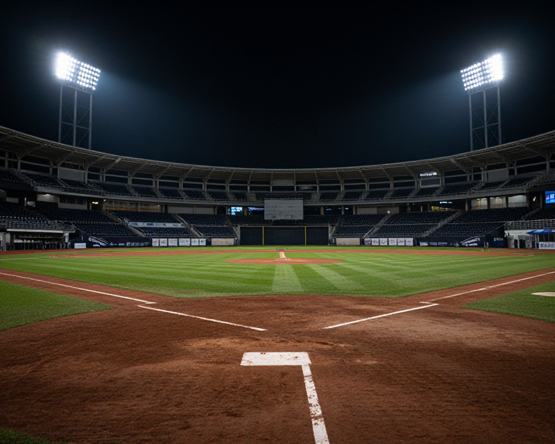 Jamsil Stadium Night