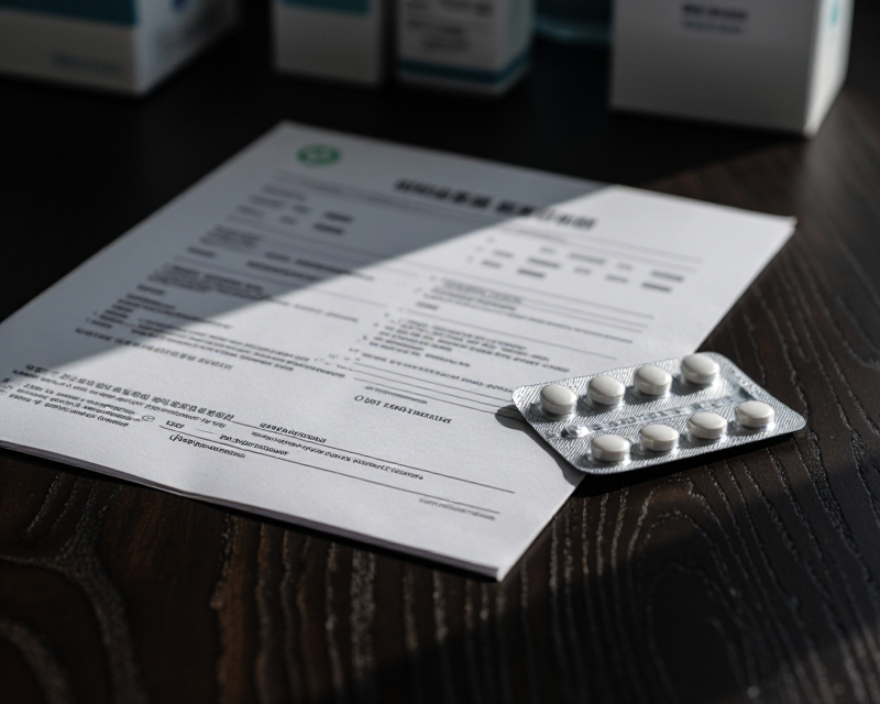 Medical Prescription and Pill Pack