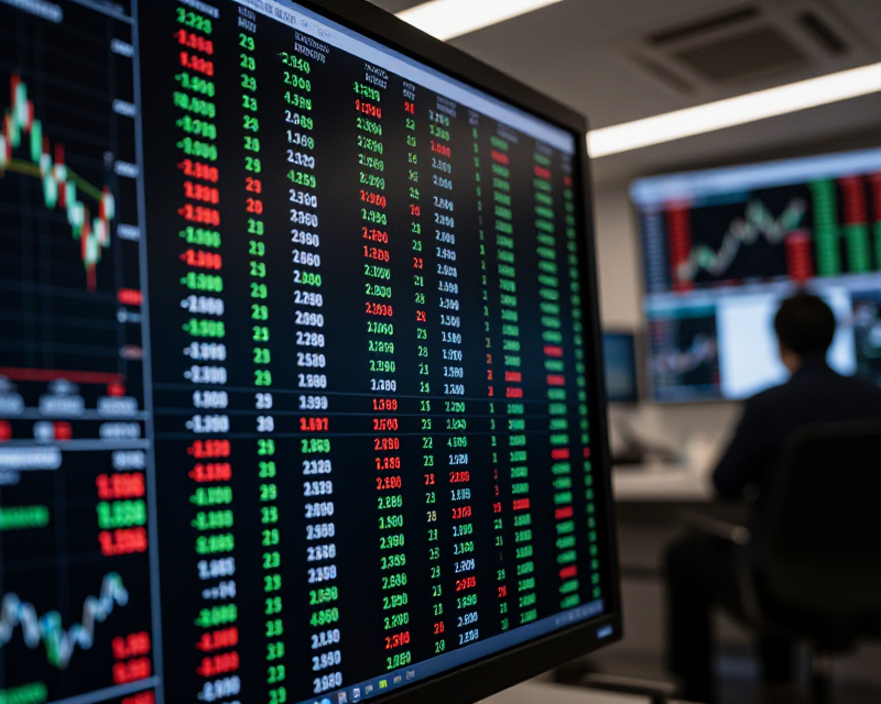 Financial Market Data Visualization