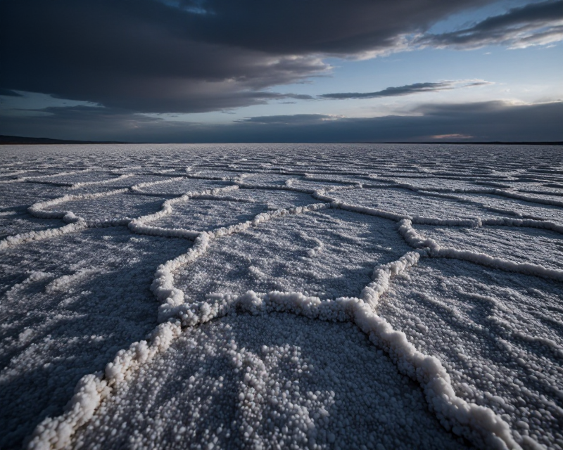 Lithium Salt Flat Cinematic View