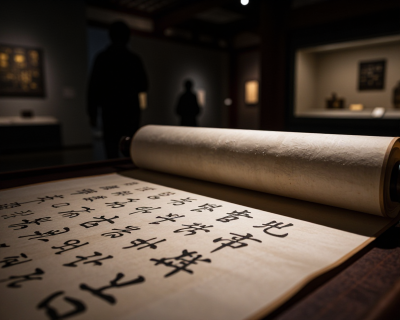 Symbolic representation of museum controversy