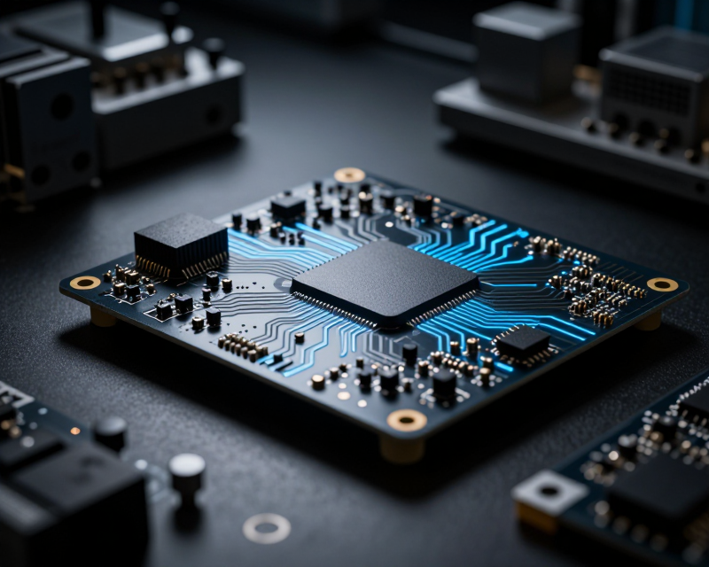 High-tech Electronics Growth Concept