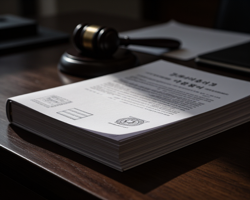 Confidential Legal Documents in Korean Government Setting