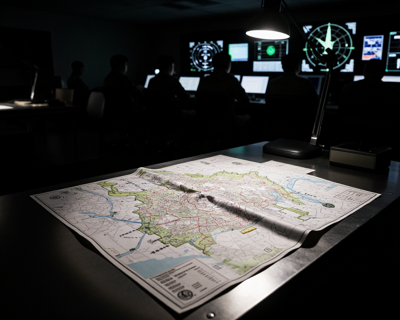 Military Command Center Atmosphere