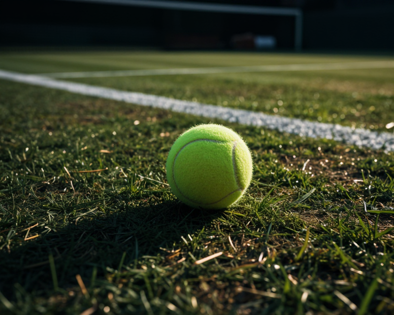 Wimbledon Tennis Court Detail