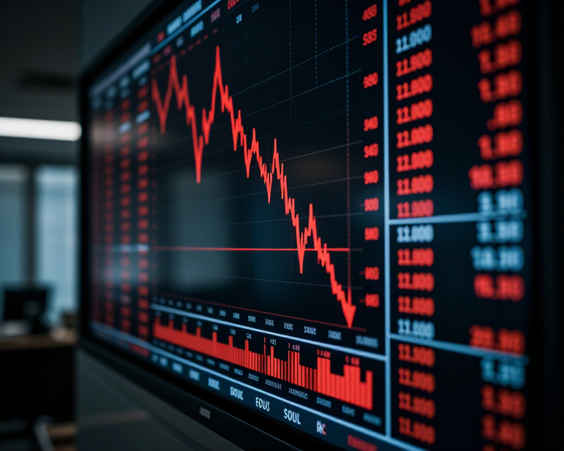 Market Volatility in Seoul