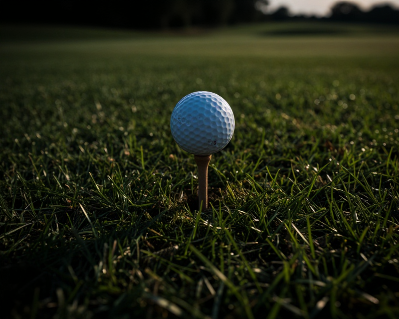 Cinematic Golf Competition Atmosphere