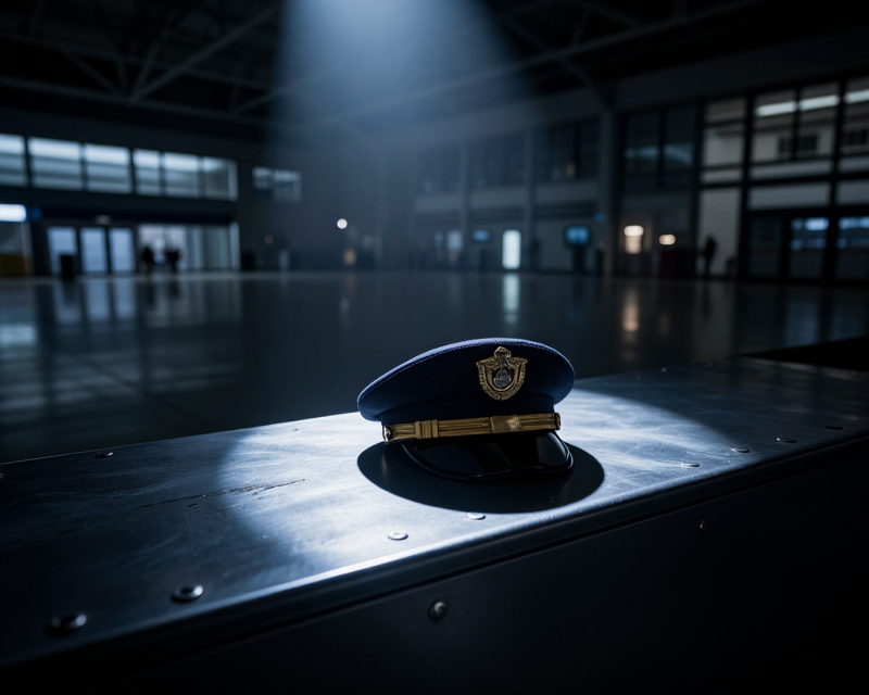 Symbolic dark atmosphere of the crime