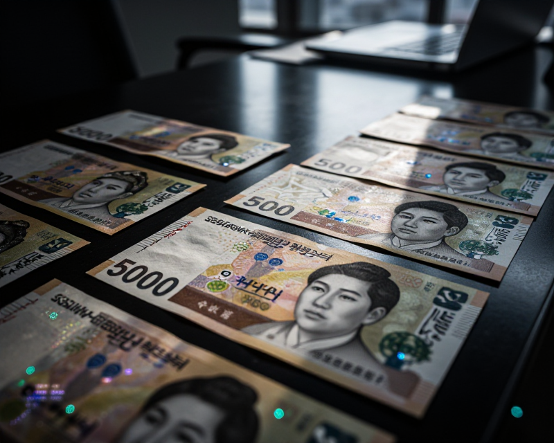 South Korean Monetary Supply Visual
